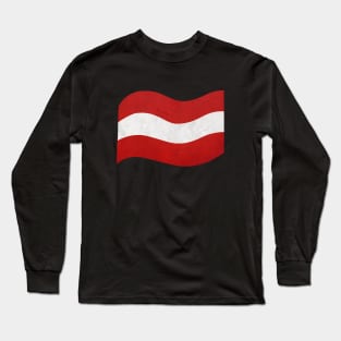 The flag of Austria Long Sleeve T-Shirt